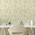 thumbnail image 2 of Ambesonne Summer Vibe Peel & Stick Wallpaper for Home, Garden Daffodils Print, 13"x36", Eggshell Pistachio Green, 2 of 5