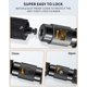 thumbnail image 4 of Candado para bicicleta Sportneer, cadena resistente de 8 mm de grosor y 1-1,2 m, 4 of 7