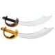 thumbnail image 1 of 2 espadas piratas de PVC, accesorio de disfraz para niños, fiesta de Halloween, cosplay, juguete de simulación, hoja curva, decoraciones temáticas piratas, 1 of 8