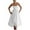 White, variant on yillto Women's Spaghetti Strap Long Dress Casual Sleeveless Scoop Neck Slim Party Maxi Dresses