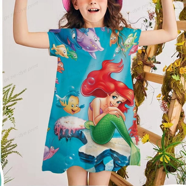 Verano y primavera niñas princesa Anna Elsa Olaf pijamas de manga corta para niños pijamas de dibujos animados bebé pijamas ropa de casa 5T Gao Jinjia LED