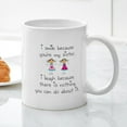 thumbnail image 3 of CafePress - Sister Smile Mugs - 11 oz Ceramic Mug - Novelty Coffee Tea Cup, 3 of 4