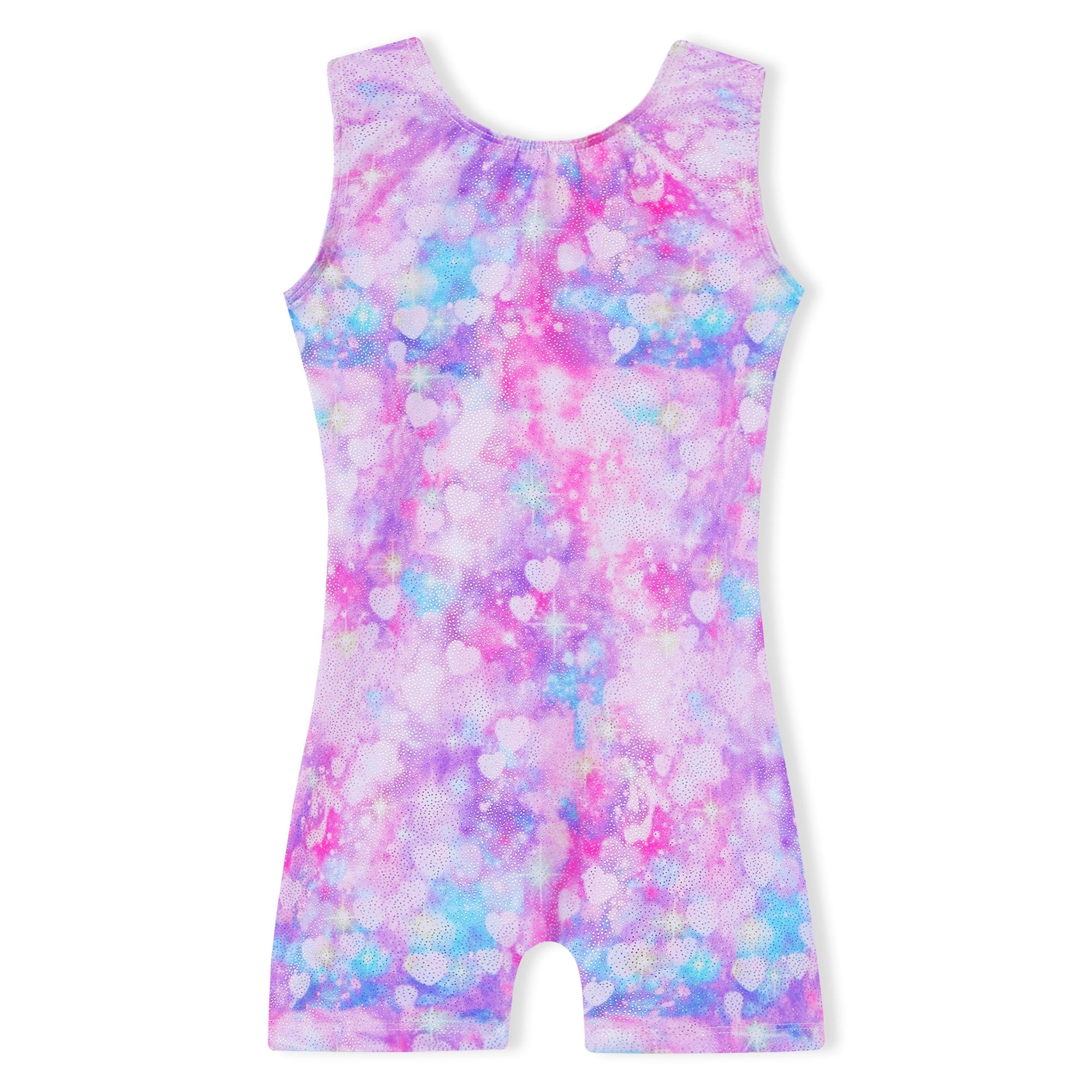 Gymnastic Leotards for Girls Size 3t 4t Sparkle Pink OnePiece Sleeveless Dance Unitards