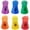 12 Pack丨Multicolor, variant on zhonghuaying 6 Pack Back Metal Attachable Bag Seal Fastener Transparent Shade Household Freshness Retention Pouch Clamp Food Packet Closure Hardware 6 Unit Pack Random Tone Dispatching