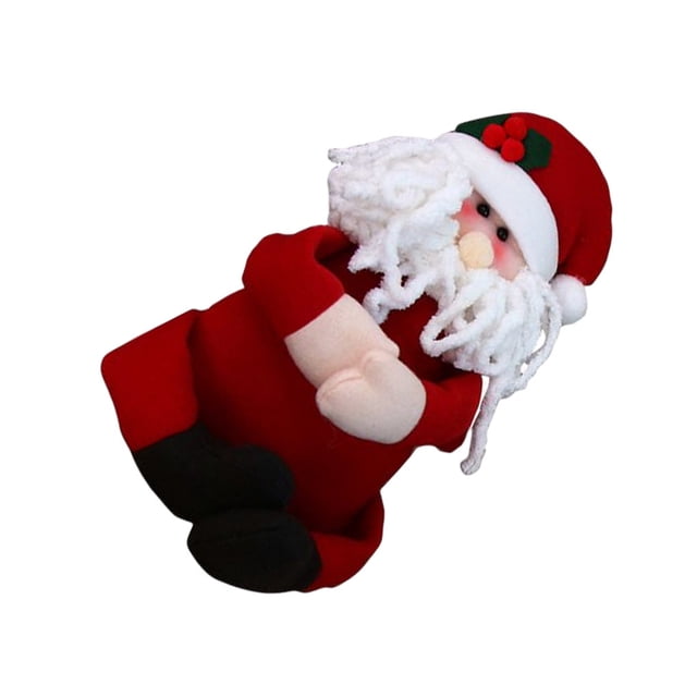 Bewildely Cubierta antipolvo para botella de champán de Navidad, conjunto de ropa encantador, cubiertas para el hogar, gabinete de mesa, vacaciones, Kits de decoración para fiestas Tipo 1 Bewildely HA068256-01