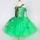 thumbnail image 5 of Disfraz de árbol de Navidad verde brillante para niñas, vestido de tutú elegante para fiesta de Navidad, ropa de elfo navideño para bebés y niños pequeños, regalos, 5 of 5