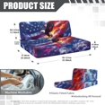 thumbnail image 7 of Uorisanigo RV Dinette Cushions Covers, Stretch American Flag Eagle Camper Cushion Slipcover RV Sofa Cover Washable Loveseat Slipcovers for Travel Trailer Couch (1 Bench & 1 Backrest Covers), 7 of 7