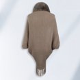 thumbnail image 4 of Señoras básico elegante chal Slim Fit mujer Color sólido cuello en V Casual traje diario FLhrweasw Para estrenar, 4 of 9