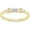 Yellow Gold Over : Cubic Zirconia, variant on CFIOZYOS 925 Sterling Silver Baguette Cut Simulated Birthstone And White Cubic Zirconia Three Stone Design Bridal Engagement Wedding Ring Jewelry, Gift For Her