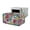 Bohemia Mandala Flower, variant on ZIATUBLES Dragonfly Flower Print Toaster Oven Cover Linen-Look Polyester Fabric Appliance Dust Cover Large Size Stain Resistant Kitchen Countertop Decor Organization, 22.5" x 18.5" x 13"