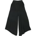 thumbnail image 2 of Namastetics Womens Savasana Casual Wide Leg Pants, Black, Small, 2 of 2