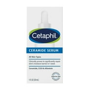 CETAPHIL Ceramide Face Serum, Lightweight Serum for All Skin Types, Ceramides, CICA & Allantoin, 1 fl oz