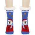 thumbnail image 2 of Hot Sales Womens Cute Crew Socks Under $5 GIJNRIUIUA Sky Blue Crew Socks Winter Winter Christmas Anti Fleece Thickened Lamb Socks Slippers Socks Ankle Socks, 2 of 5
