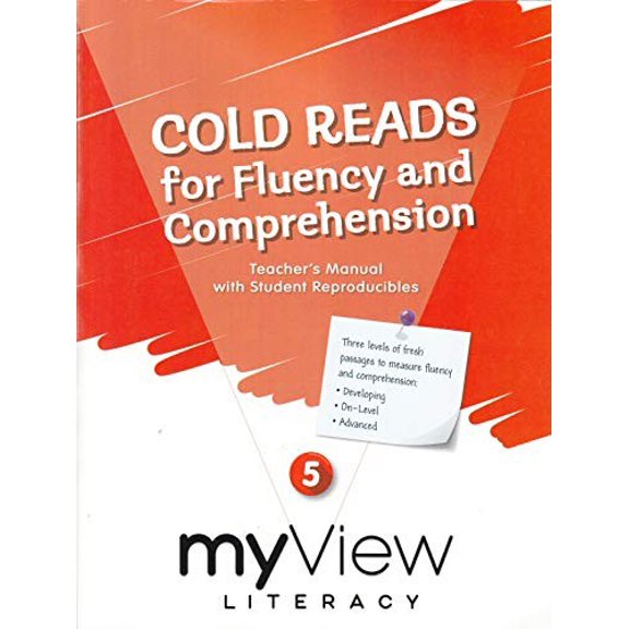 Pre-Owned myView Literacy Cold Reads for Fluency and Comprehension (Grade 5) Paperback