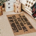 thumbnail image 4 of Door Mat Summer Floor Mats Door Mats Outdoor Letter Flannel Laundry Entrance Mat Carpet Kitchen Bathroom Mats Outside Door Mats for Home Entry Floor Welcome Door Mat Outdoor 16x24IN, 4 of 4
