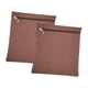 thumbnail image 5 of 2 piezas de bolsillo cosido con cremallera, billetera pequeña de lona para teléfono, bolsa de viaje resistente café, 5 of 9