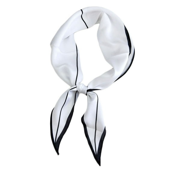 Scarf Pocket Handkerchief Silk Square Womens Cotton Fashion Emulation Handkerchiefs Ladies Sweet Woman Hankerchief