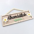 thumbnail image 4 of Letras decorativas de madera con colgantes de cuentas de madera, nuevas, 4 of 5