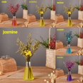 thumbnail image 2 of EIGTHTAIL 50ML Aroma Ornament Frosted Bottle Plant Rattan Sweet Fragrance Good Smell Natural Extracts Rose Jasmine Aroma Air Freshener Toilet Supply, 2 of 8