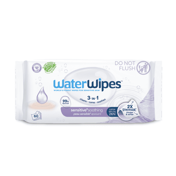 Toallas Humedas Waterwipes Soothing 60 pz