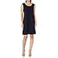 thumbnail image 2 of R&M Richards Robe Veste à Paillettes Manches 3/4 pour Femmes, Marine, m, 2 of 4