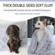 thumbnail image 4 of Dog Blanket, Fluffy Plush Blanket for Dogs and Cats, Soft and Warm Pet Blanket for Small Medium Large Dogs and Cats Gray 127x100cm, 4 of 5