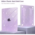 thumbnail image 3 of MOSISO Compatible with MacBook Air 13 inch Case 2025 2024 2023 2022 M4 A3240 M3 A3113 M2 A2681, Glitter Sparkly Hard Shell&Keyboard Skin&Screen Film&Type C for MacBook Air 13.6 inch Case, 3 of 7