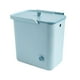 thumbnail image 1 of Cubo de basura colgante de cocina de 2,4 galones, sellado debajo del fregadero, cubo de compostaje interior para dormitorio de RV azul, 1 of 9
