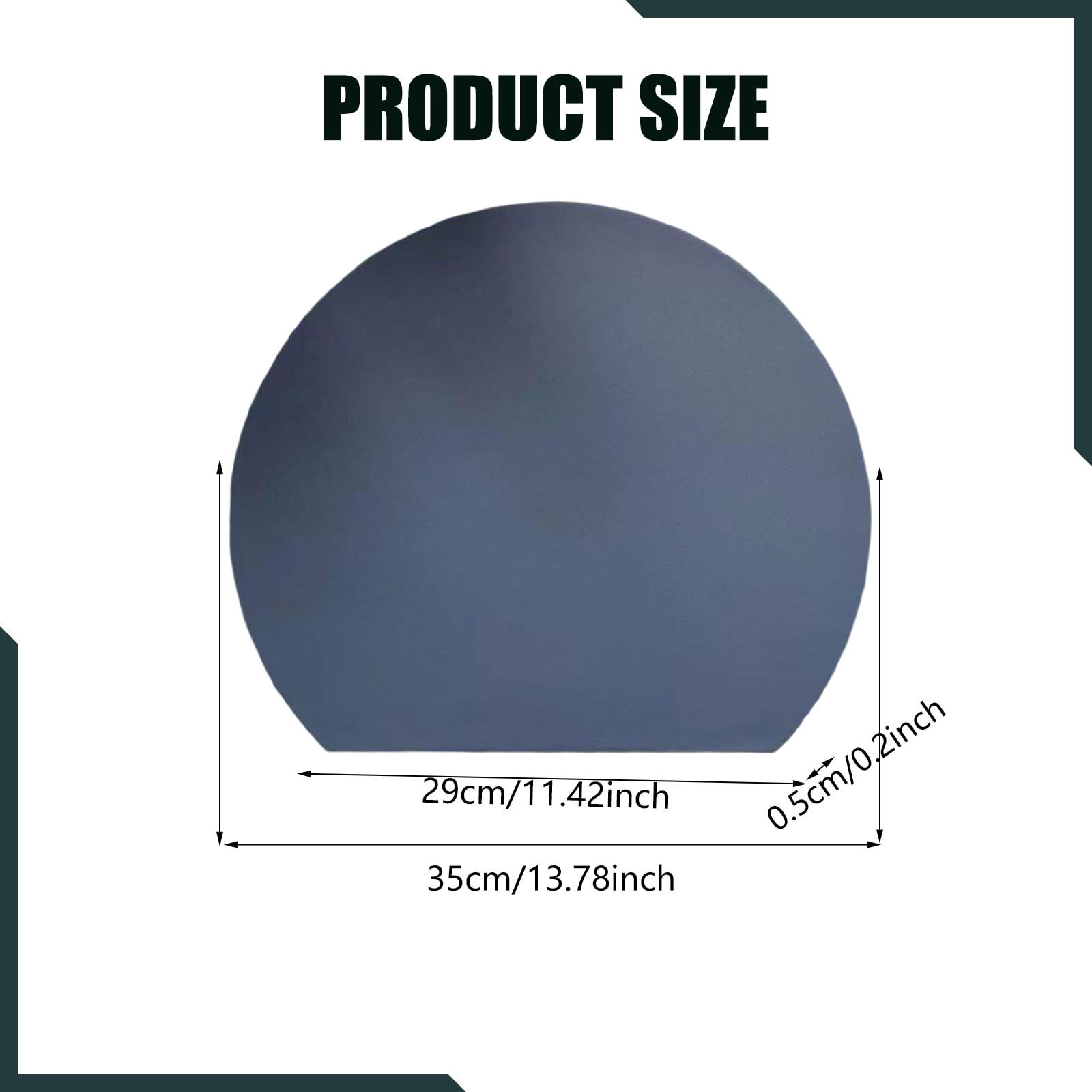 Fiocias Flexible TPU Cutting Board Non Slip Kitchen Chopping Mat for Meat and Vegetables Gray L