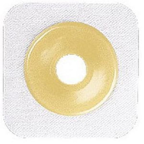 Colostomy Barrier Natura Stomahesive Flexible 5" x 5" Wafer White (2 3/4") - 1 Each