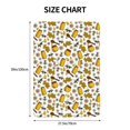 thumbnail image 3 of Honeii Cute Bee print 2-in-1 baby car seat canopy doubles as a nursing cover, fitting both genders & measuring 39x27.5in, 3 of 7