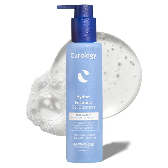 Limpiador facial Curology Hydro+ Gel espumoso 150 ml