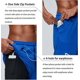 thumbnail image 2 of men's blue size m shorts, mesh shorts, men's mesh basketball shorts, men's mesh athletic shorts, 2 of 4