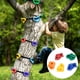 thumbnail image 2 of Juego de 6 piedras de escalada con 6 correas de trinquete Presas de escalada Ninja Tree para niños Escalada al aire libre Xemadio LN-1464, 2 of 6