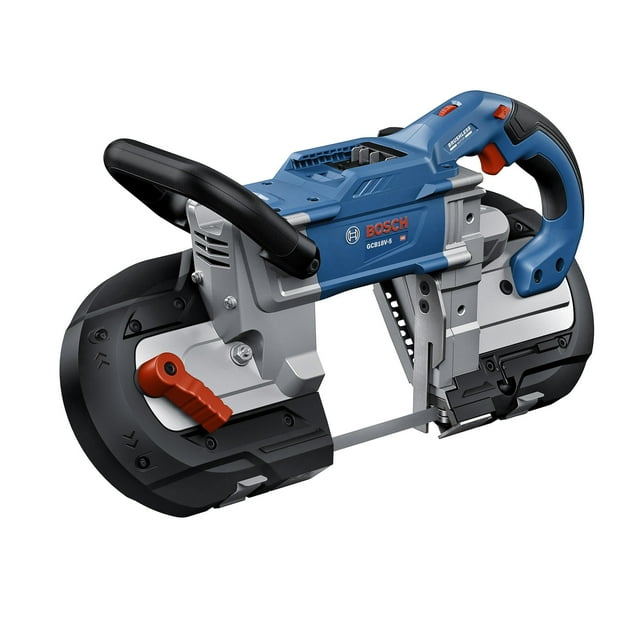 Sierra de cinta BOSCH GCB18V-5N, 18 V, 12,7 cm, 5 pulgadas Herramienta desnuda de corte profundo