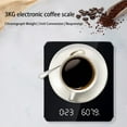thumbnail image 2 of Matsuzay Báscula de café Digital electrónica de 3kg/0,1g, de peso portátil de cocina LED, herramienta de medición de pesaje precisa para el Herramientas y accesorios para hornear Azul, 2 of 6