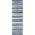 thumbnail image 3 of SAFAVIEH Montauk Coilean Striped Cotton Area Rug, Blue/Multi, 8' x 10', 3 of 8