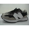 thumbnail image 1 of Men's sz 10.5 D M New Balance 327 MS327BD Black White Light Grey Running Shoes, 1 of 6