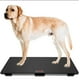 thumbnail image 1 of Báscula veterinaria grande para perros de 80 x 50 cm con alfombrilla antideslizante y plataforma para mascotas. Peso: 100 kg, precisión de 10 g, función de retención, talla L, color negro., 1 of 9