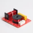 thumbnail image 3 of 130W Speaker Crossover 2 Way High-Low 8 Ohm Frequency Divider for 6 Inch Speaker, 3 of 5