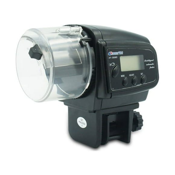 Alimentador automático de peces Greeniant dispensador de alimentación pantalla LED