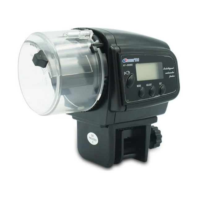 Alimentador automático de peces Greeniant dispensador de alimentación pantalla LED
