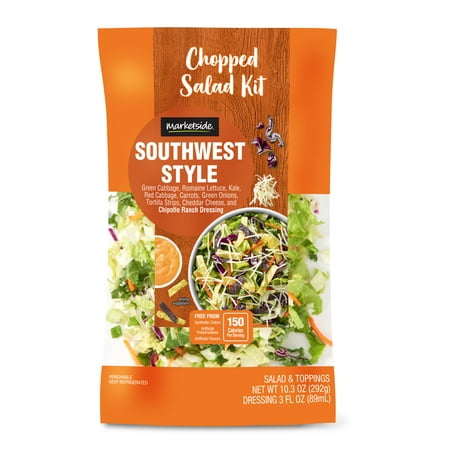 Marketside Southwest Chopped Salad Kit, 10.3 oz
