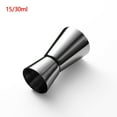 thumbnail image 1 of Stainless Steel Measuring Cup, Cocktail Shaker, Peg Measurer/Bar Tool Jigger, Double Drink Alcohol Measuring Tool Type 1-15 And 30ml, 1 of 5