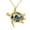 golden, variant on Sea Turtle Necklace for Women Blue Opal/Abalone Shell Ocean Hawaiian Beach Necklace Sea Turtle Gifts