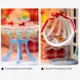 thumbnail image 5 of Navidad DIY Casa de muñecas Casas de muñecas de madera Kit de muebles de casa de muñecas en miniatur Abanopi con cubierta, 5 of 7