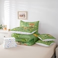 thumbnail image 6 of Feelyou Fairy Tale Girl Twin Bedding Sets 7-Piece, Happy St. Patrick's Day Bedding Comforter Set, Kawaii Shamrock Mouse Reversible Sheet Sets, Super Cozy Room Decor, 6 of 8
