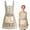 E, variant on Lovely Apron for Women Cotton Rabbit Ears Korean Style Kitchen Cooking Long Sleeves for Work, Catering, Kitchen Use(E)