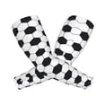 thumbnail image 2 of Uemuo Soccer Ball Printed Arm Sleeves, Cooling UV Sun Protection Sports Compression for Men/Women, 2 of 8