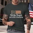thumbnail image 2 of UngA US 250th Anniversary Shirt for Men Short Sleeve American 250th 1776-2026 USA Mens Tshirts (Dark Gray,XL), 2 of 7